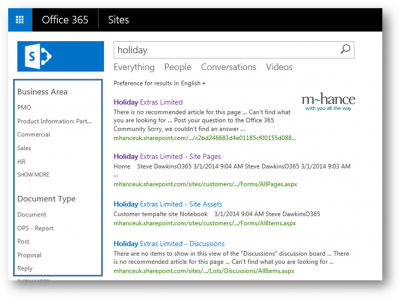 Sharepoint-search-features